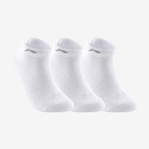 李宁正品男女吸汗网眼轻便舒适休闲日常出行运动袜AWTU017-2