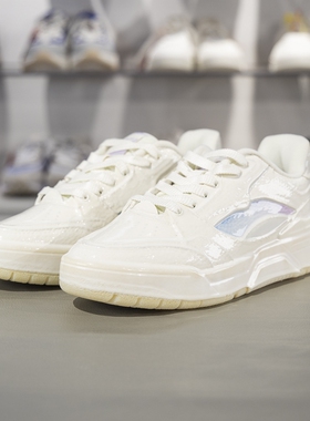 李宁正品RSR 101天空之境䨻女子耐磨缓震低帮篮球文化鞋ABCS108-1