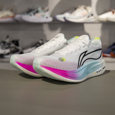 李宁男女网面透气运动低帮跑步鞋