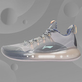 ABAR123 正品 九度灰低帮实战篮球鞋 李宁驭帅14䨻男Low LINING