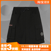 男子短裤 新品 韦德系列男子时尚 李宁正品 休闲舒适运动短裤 AKSR327