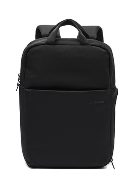 李宁正品运动生活系列男女同款简约防泼水纯色百搭双肩包ABSU017