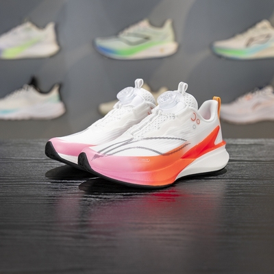 李宁正品赤兔8 PRO YOUNG男大童轻便透气耐磨低帮跑步鞋YKFV144-3