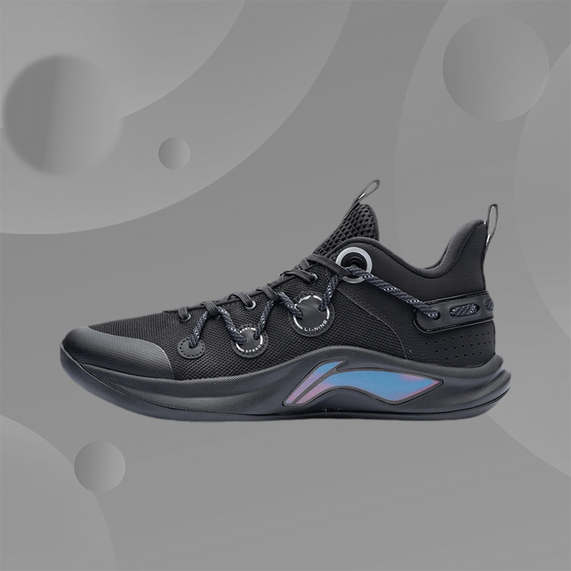 李宁篮球鞋男冬新款闪击Team反光减震回弹场地运动鞋ABPR045