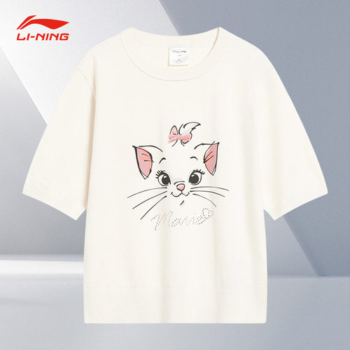 Lining/李宁正品女子短袖T恤