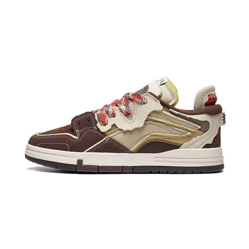 Lining/李宁正品冬季男子惟吾 PRO舒适软弹滑低帮板鞋 AECT045