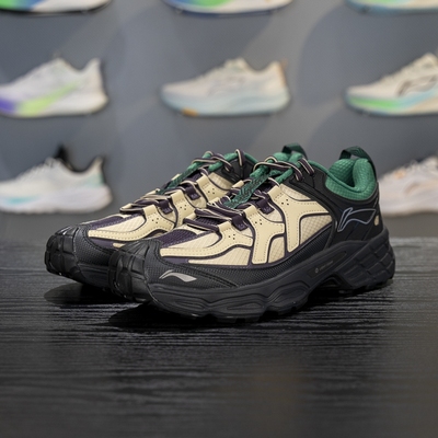 李宁正品秋季新款男女同款潮流舒适减震耐磨户外徒步鞋AHTV033-8