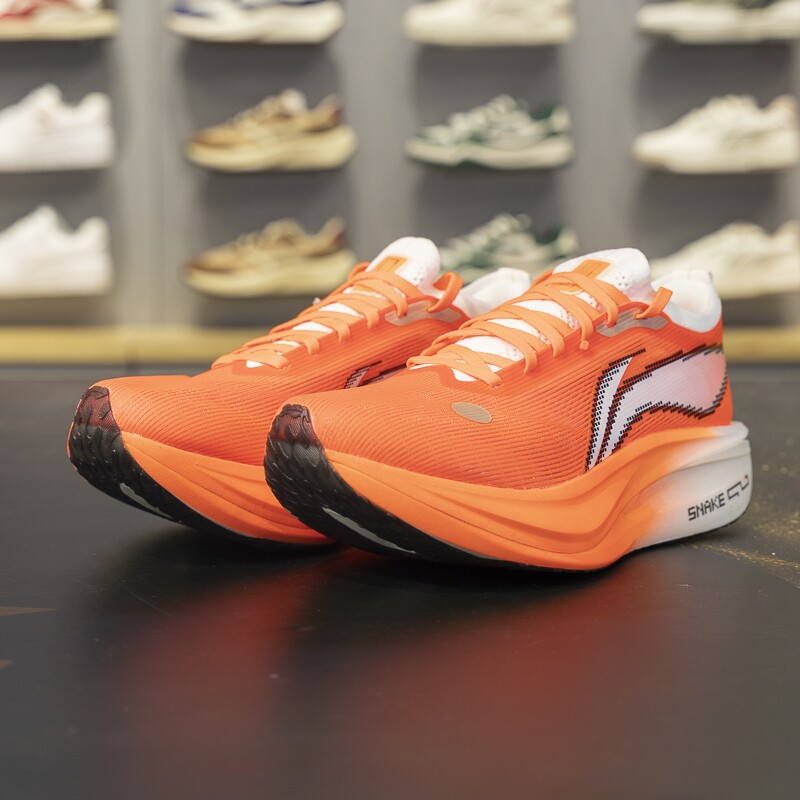 李宁正品飞电5 ELITE男女䨻丝轻质透气耐磨竞速比赛跑鞋ARMV003-7