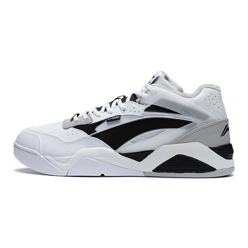 李宁正品冬季新款男子加绒保暖经典时尚运动休闲鞋AGCS319-1-2-3