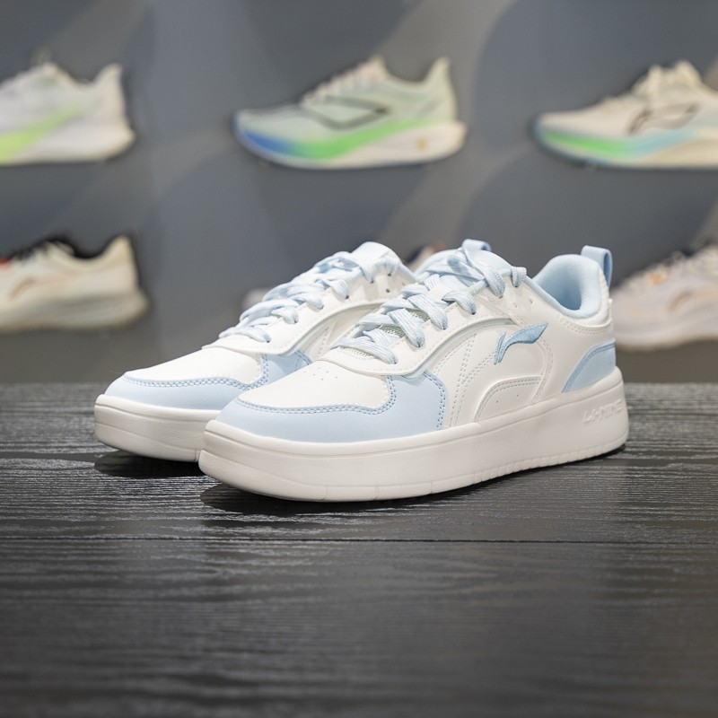 李宁正品穗岁女子经典休闲百搭轻便透气运动低帮板鞋AGCT148-6,运动鞋new,板鞋,淘宝优惠券,粉丝福利购,淘宝优惠卷