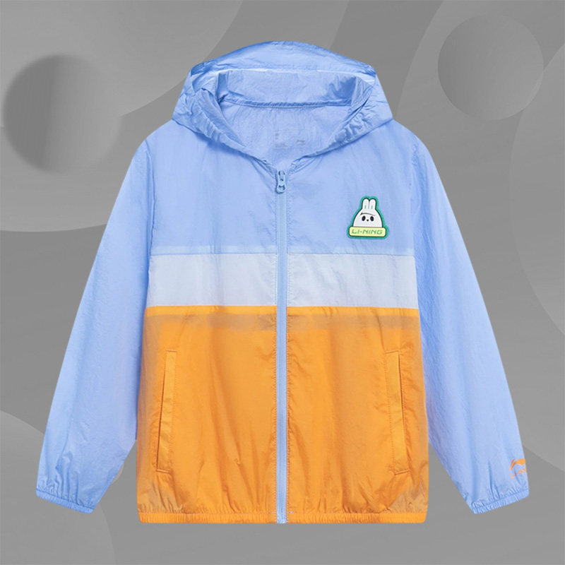 Lining/李宁正品男小童运动潮流系列防晒凉爽速干连帽外套YFDT055,童装/婴儿装/亲子装,普通外套,淘宝优惠券,粉丝福利购,淘宝优惠卷