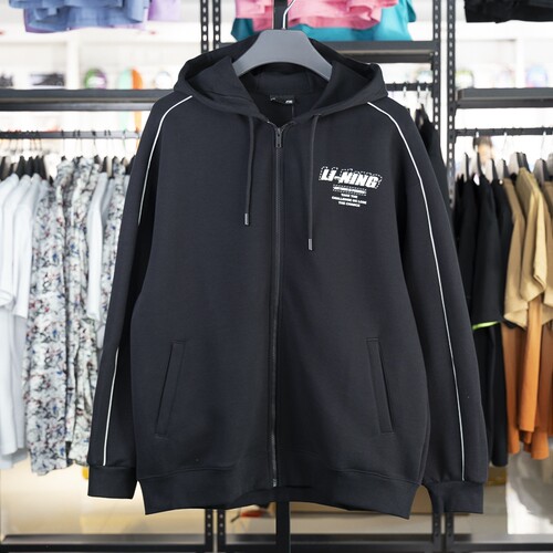 李宁正品男女同款运动连帽卫衣