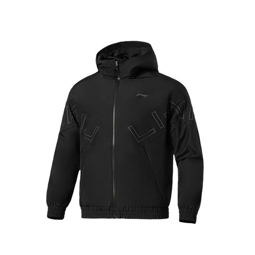 李宁男子连帽夹克外套