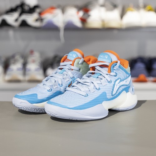 李宁正品男大童缓震耐磨篮球鞋