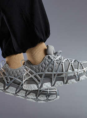 中国李宁正品男女潮流休闲鞋MIX ACE专业系带健步文化跑鞋ARYR013