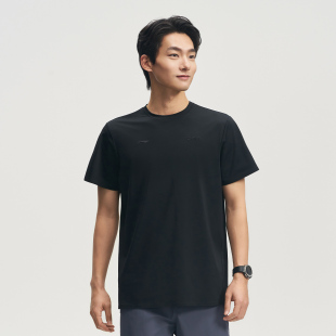 李宁正品荣耀金标系列 | 男子速干凉爽防晒运动短袖T恤ATSW697-1