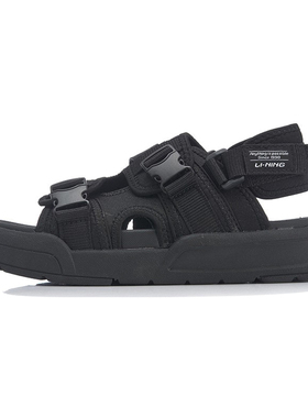 Lining/李宁正品夏季新款女子运动休闲轻便透气沙滩凉鞋AGUP002