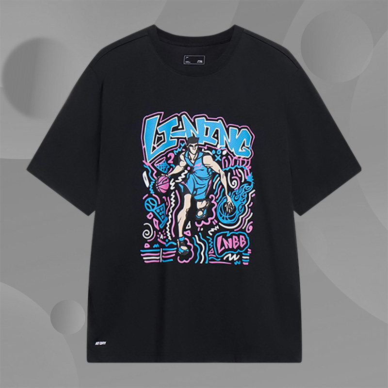 Lining/李宁正品运动时尚系列男子速干凉爽宽松短袖T恤AHST569,运动服/休闲服装,运动T恤,淘宝优惠券,粉丝福利购,淘宝优惠卷