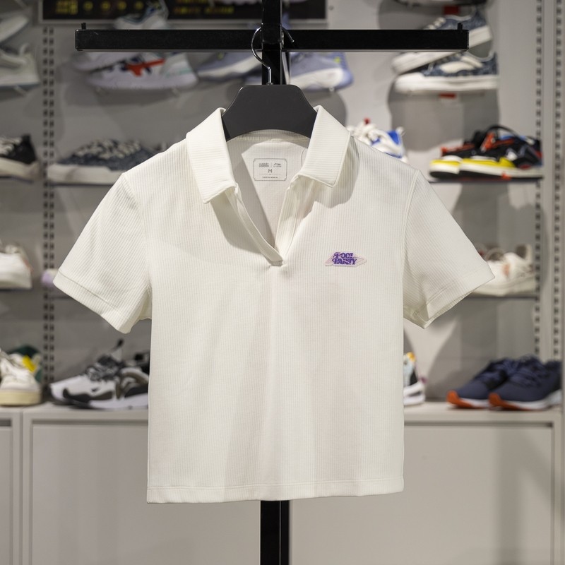 李宁正品2025夏季新款女子时尚百搭透气修身短袖POLO衫APLV272-1,运动服/休闲服装,运动POLO衫,淘宝优惠券,粉丝福利购,淘宝优惠卷