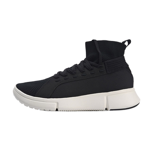 李宁正品春秋休闲鞋女鞋悟道轻便黑色运动鞋AGBN044-2