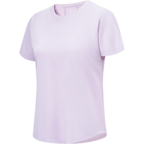 李宁正品2026夏款女子冰感舒适透气圆领短袖T恤ATST578