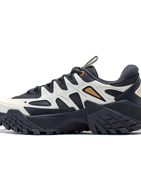 Lining/李宁正品CF溯林川23秋冬秀款潮流男子厚底休闲鞋AGLT161