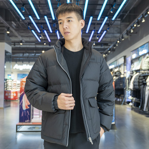 Lining/李宁正品冬季新款男女同款运动保暖立领羽绒服AYMT063