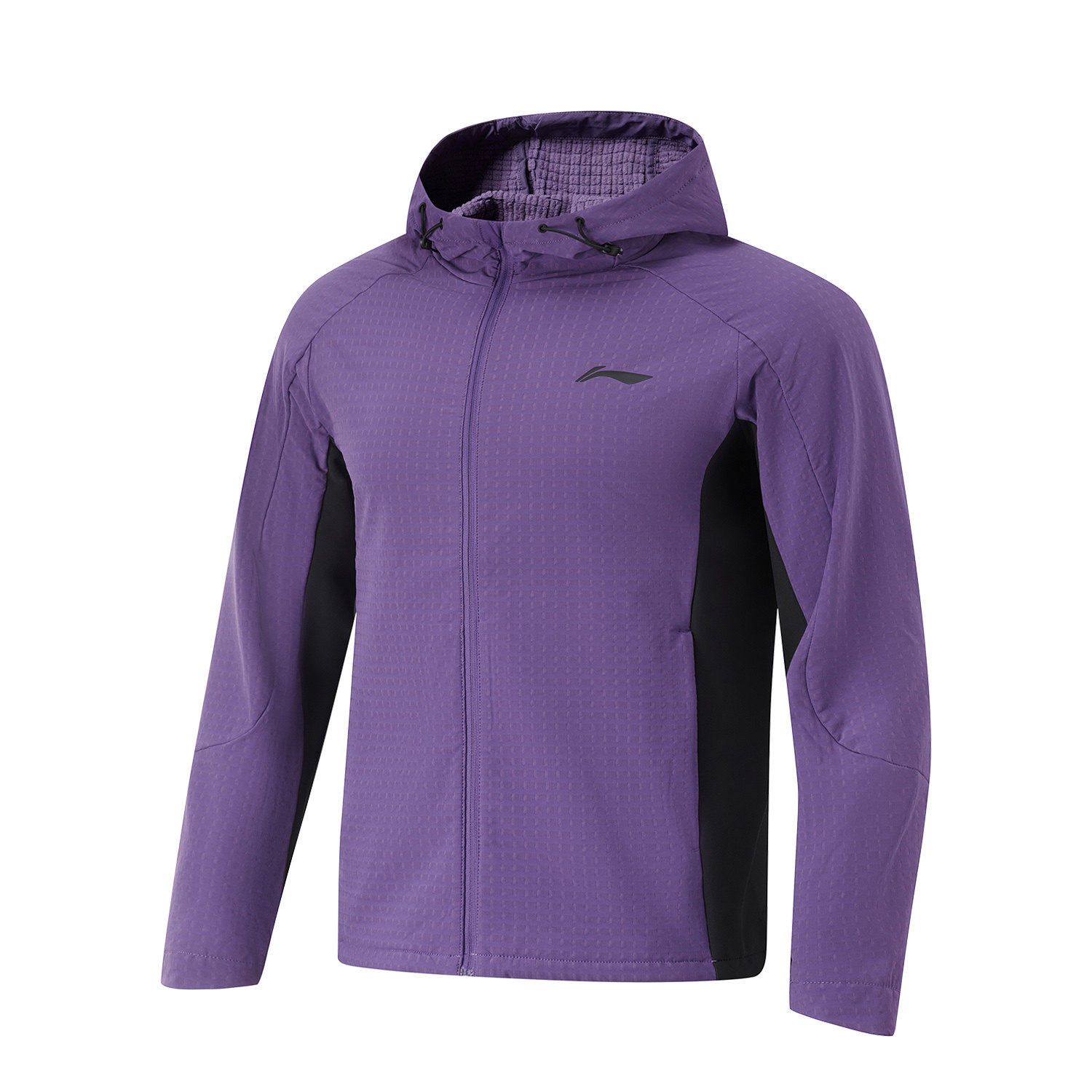 李宁正品男子加绒保暖连帽风衣