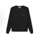 Fear God Essentials FOG 21FW小标胸口字母卫衣圆领套头宽松
