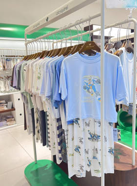 小松鼠洛洛儿童睡衣男童奥特曼变形金刚空调服居家服