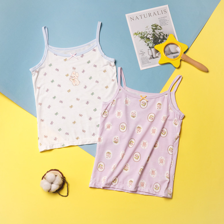 莫代尔女童吊带小松鼠洛洛