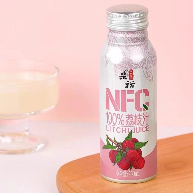 100%鲜榨NFC纯荔枝汁0添加原液