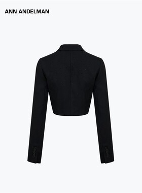 ANN ANDELMAN银河系列 短款西装外套女秋冬2025新款烫钻休闲西服
