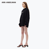 厚款 金属LOGO拉链卫衣宽松连帽衫 ANDELMAN 冬季 精选7折 ANN