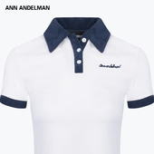 ANN 上衣 短款 ANDELMAN官方直营网球系列毛巾料POLO衫 休闲运动套装