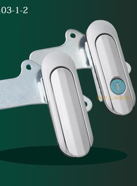 AB403-1-2机械设备箱柜门平面锁配电箱按钮转舌锁基业控制开关箱