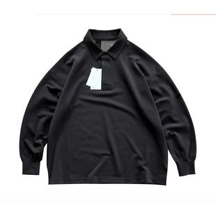 日本制机能太空棉POLO衫 长袖 RUGBY T恤 23AW SHIRT N.HOOLYWOOD