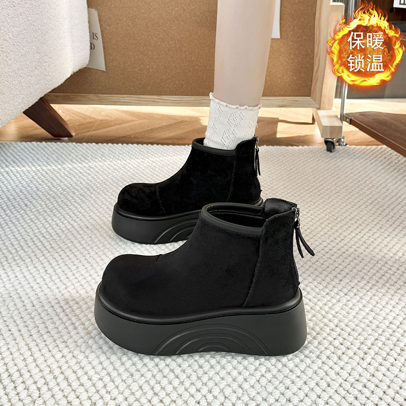 小码33韩版厚底雪地靴女2025冬季