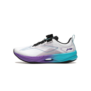 旋钮扣透气男女大童䨻丝减震运动鞋 2024夏季 李宁超轻21儿童跑步鞋