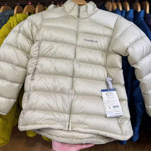 日本代购 montbell 800蓬轻量鹅绒保暖羽绒服女款1101676