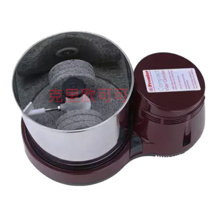 进口bean to bar手工巧克力研磨机坚果酱开心果可可豆精磨机石磨