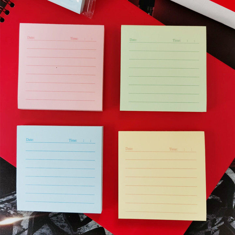 晨光便签纸横线全面留言条自粘