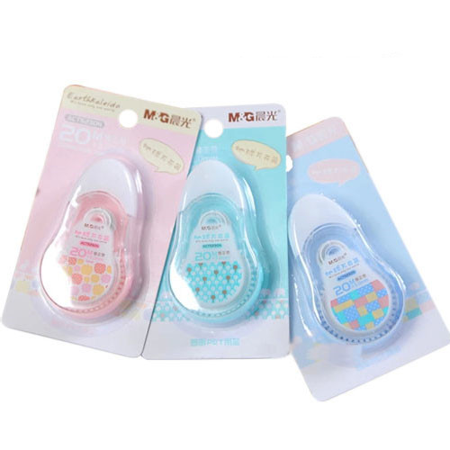 晨光地球万花筒修正带20米ACT52304涂改带学生用大容量修改带