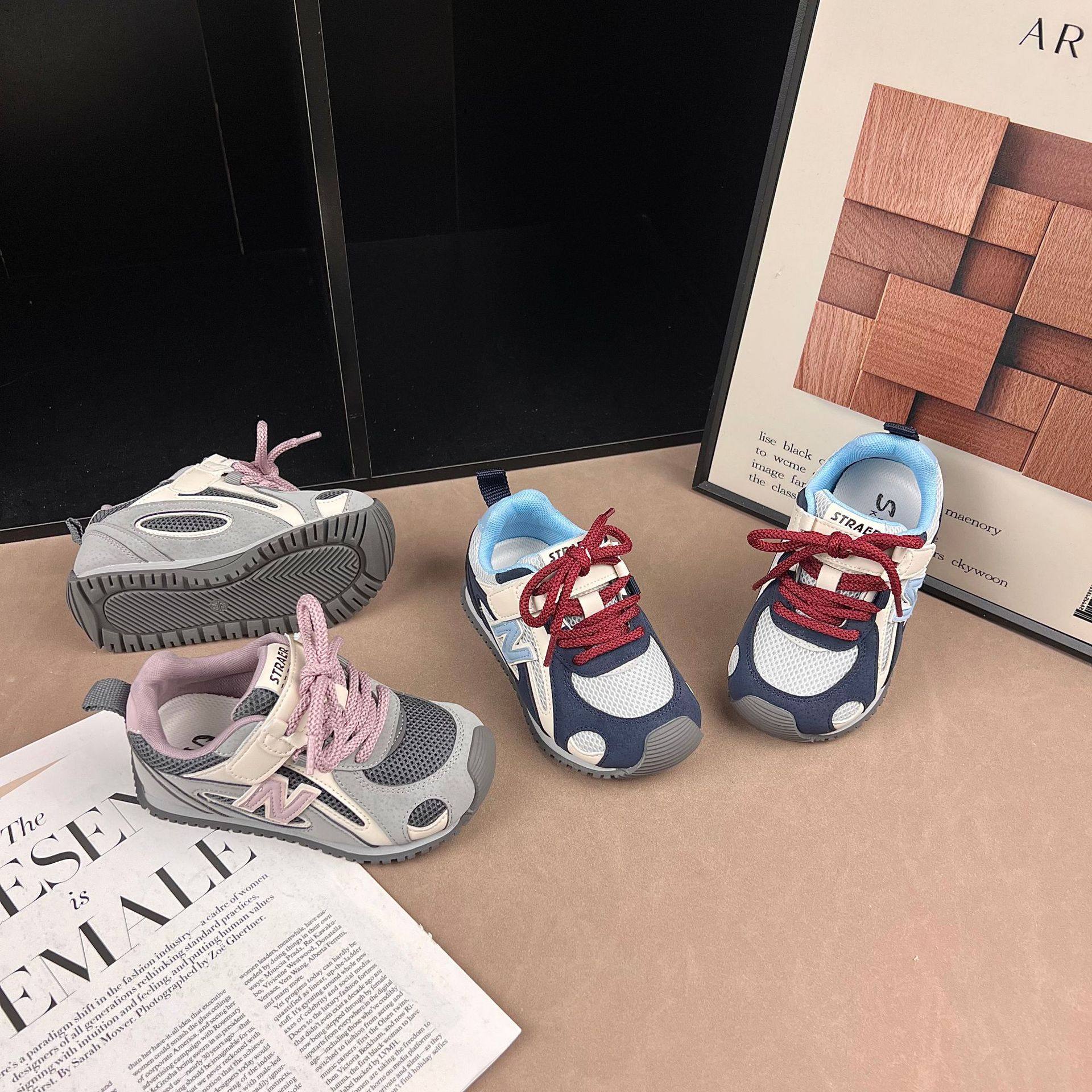 儿童德训鞋2026春季新款女中大童魔术贴休闲鞋男童防滑透气校园鞋,童鞋/婴儿鞋/亲子鞋,运动鞋,淘宝优惠券,粉丝福利购,淘宝优惠卷