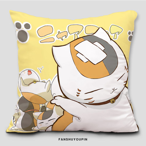 新款夏目抱枕被子二合一双面定制