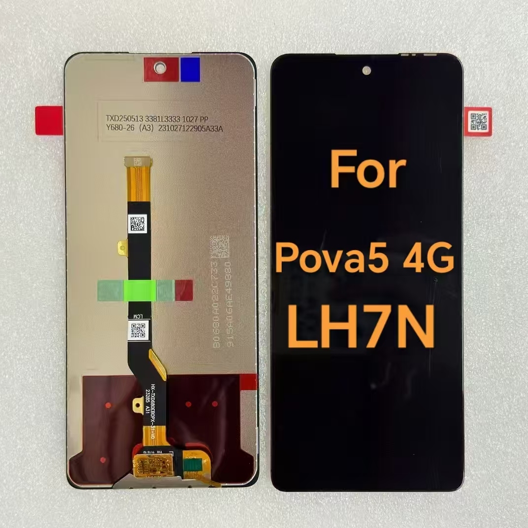 适用于TECNO Pova 5 4G LH7N 液晶显示屏内外一体屏触摸屏幕总成