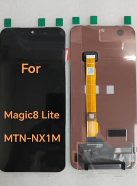 适用于Honor Magic8 Lite 海外版屏幕总成 MTN-NX1M 液晶显示屏幕