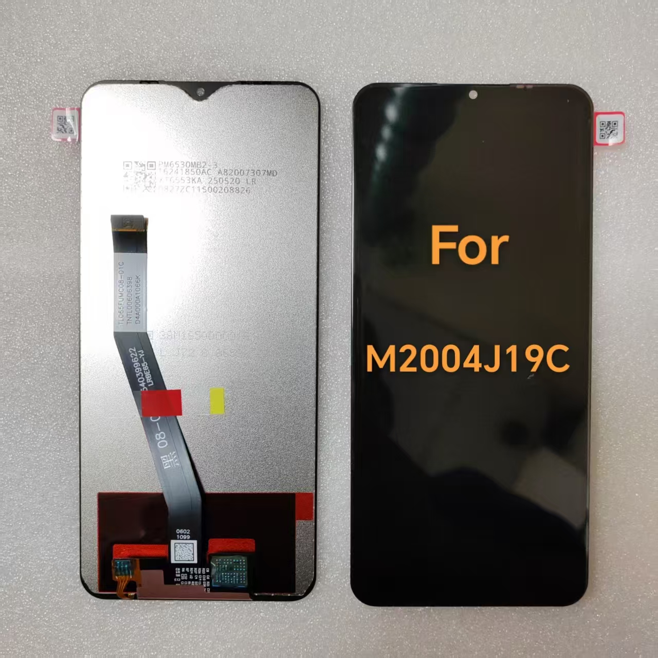 适用于Redmi M2004J19C总成屏幕 红米9 液晶显示屏一体手写触摸屏