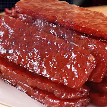 牛肉干潮州特产独立小包装(蜜汁味炭烧牛肉脯美食肉片酒家零食