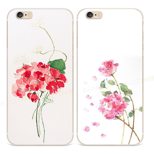 文艺彩绘花XR适用iphone8l